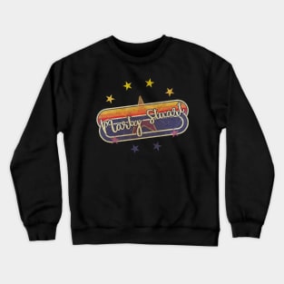 Marty Stuart, ElaCuteOffice Girl Vintage Style, country Crewneck Sweatshirt